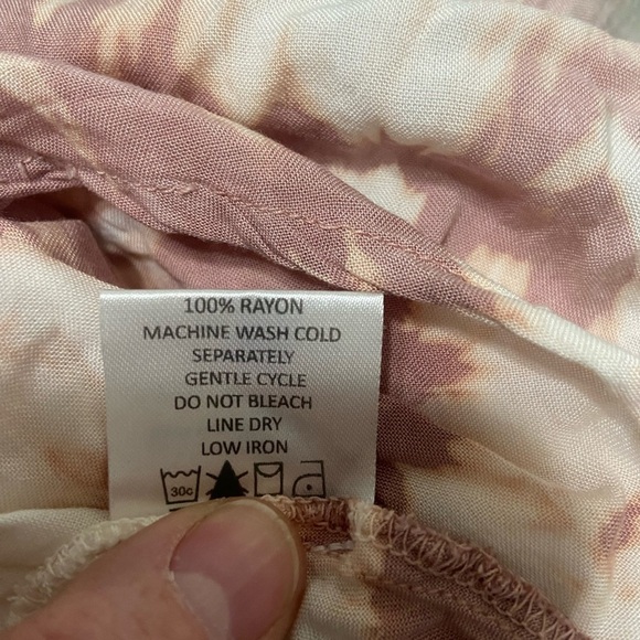 Mud Pie women's M tie dye sleeveless maxi dress with cutout in back EUC - Picture 6 of 7